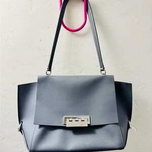 ZAC Zac Posen Gray Shoulder Bag